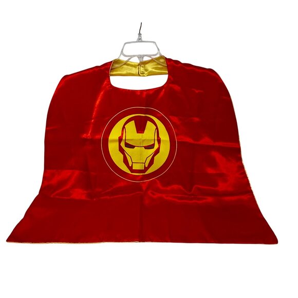 Superhero Childrens Reversible Cape Set - Superman & Iron Man - One Size - Picture 2 of 8